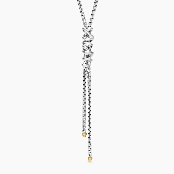 David Yurman Helena Y Lariat Necklace - Picture 4 of 10